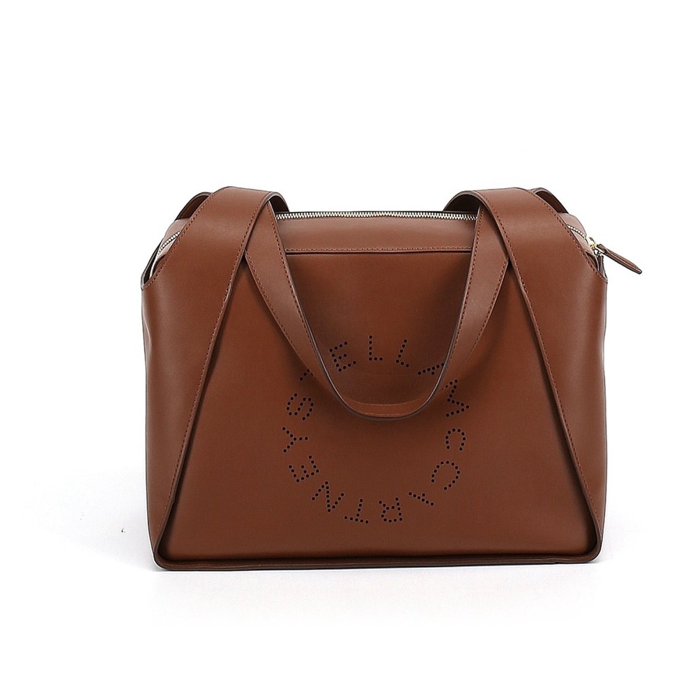 Stella McCartney Zip top Logo Handbag